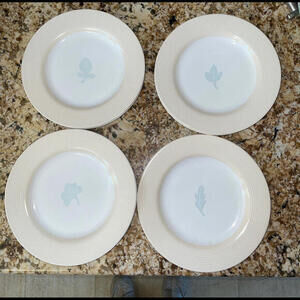 Michael Graves Salad‎ Plates OAK LEAF 8.25" Discontinued Set Of 7